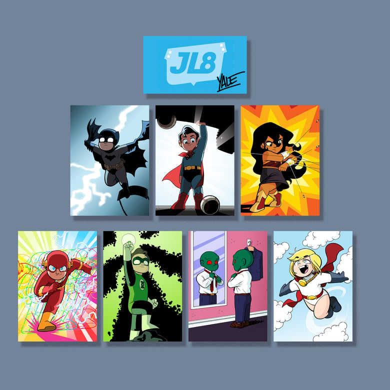 Image of JL8 Character Photo Set