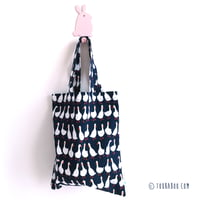 Image 2 of Tote bag motifs petites oies
