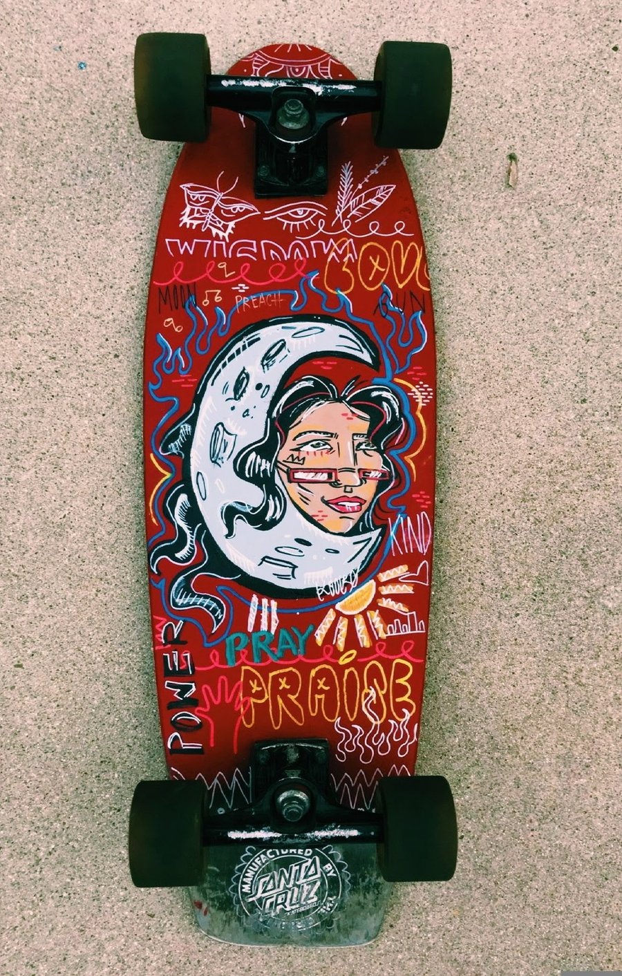 Image of MOON CHLD CUSTOM BOARDS