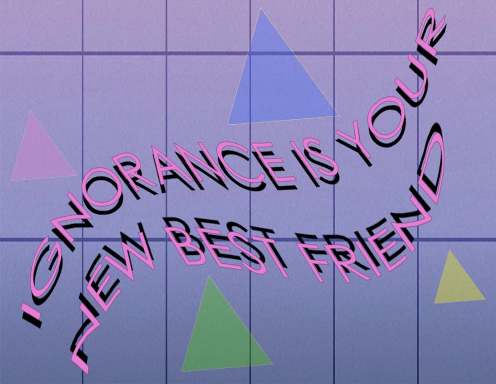 Image of Ignorance Sticker