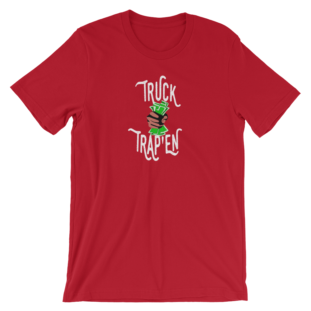 Image of TRUCK TRAP'EN T-SHIRT RED