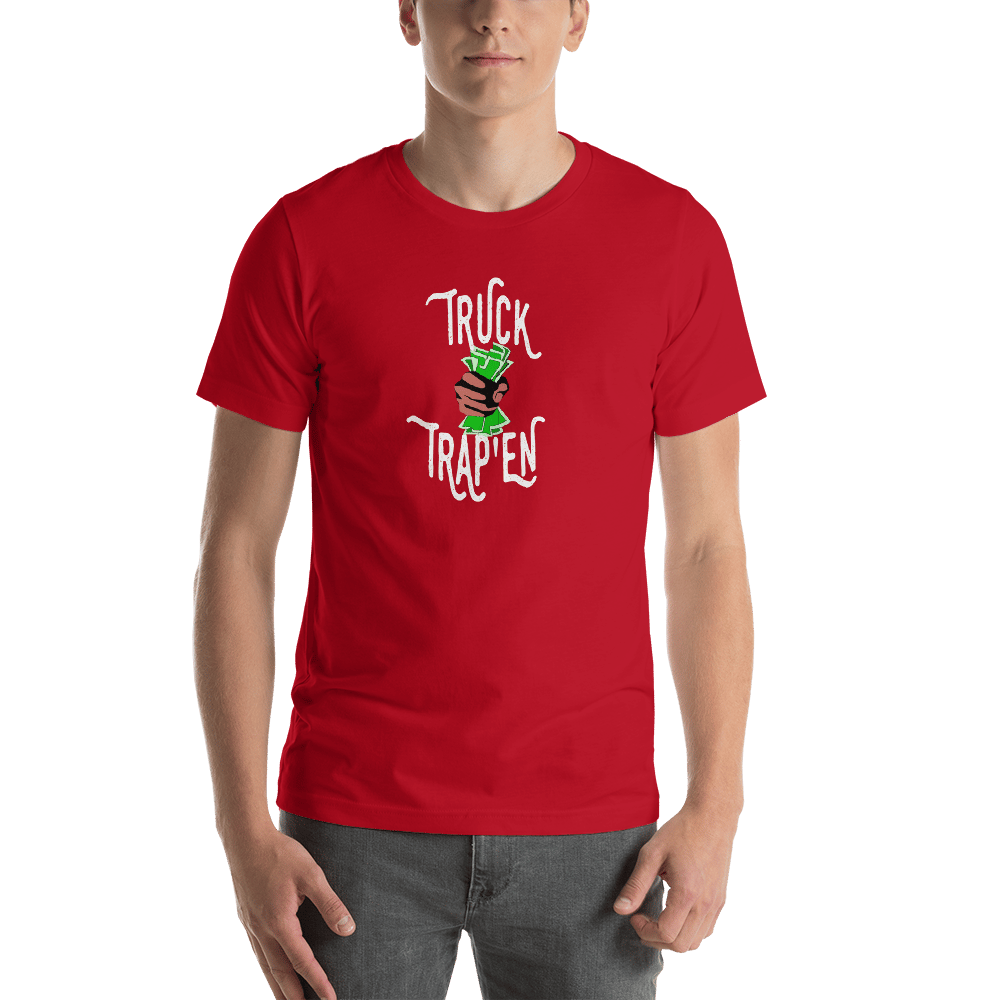 Image of TRUCK TRAP'EN T-SHIRT RED