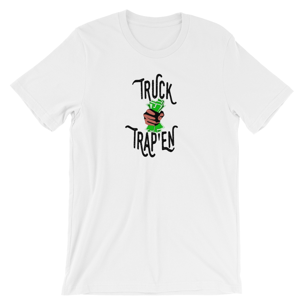 Image of TRUCK TRAP'EN T-SHIRT WHITE