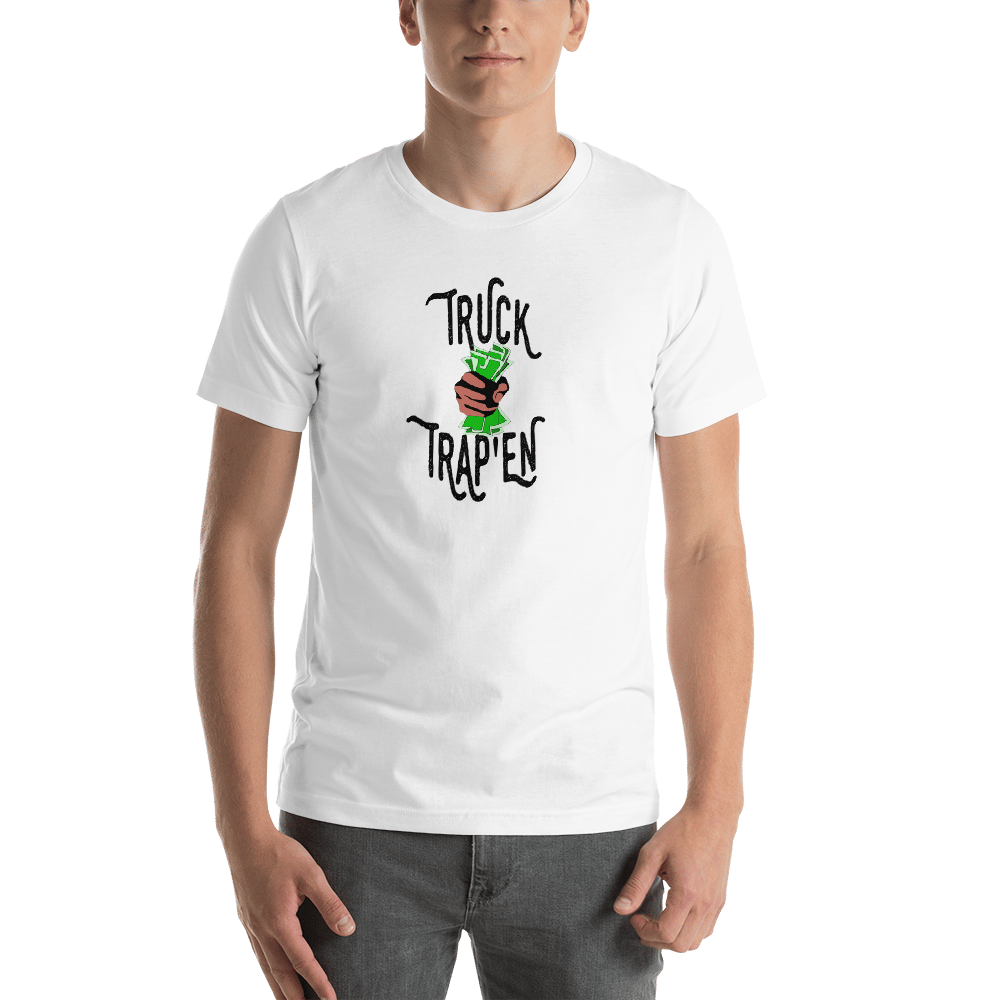 Image of TRUCK TRAP'EN T-SHIRT WHITE