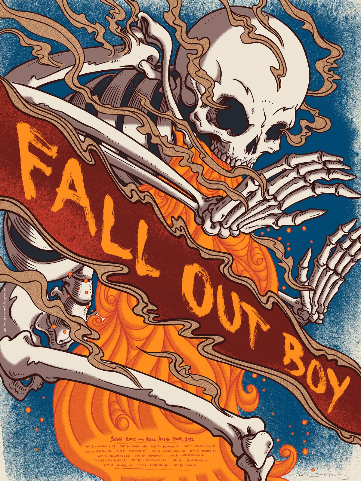 fall out boy fireside bowl