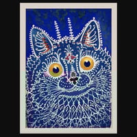 Louis Wain Cat Tapestry