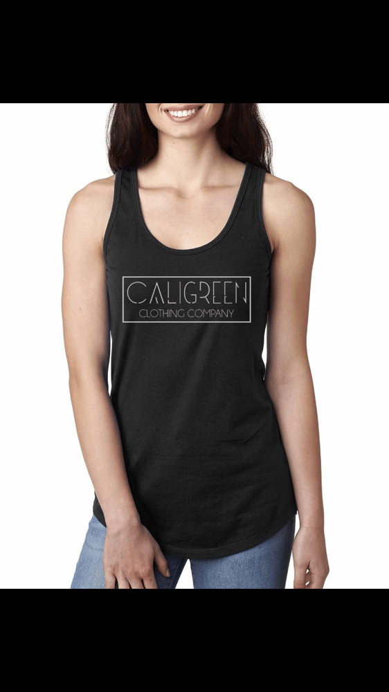 Image of CaliGreen women's Tank Top Classic Logo