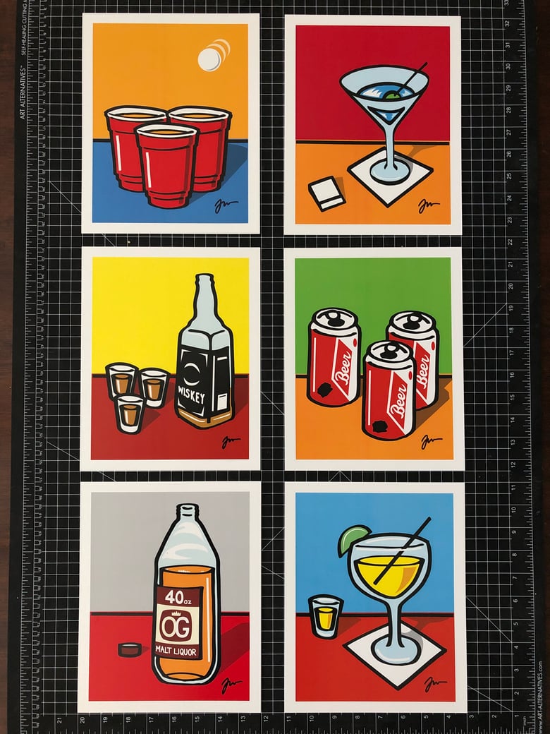 Image of “Drink Series”  8”x10” prints (6 in total)