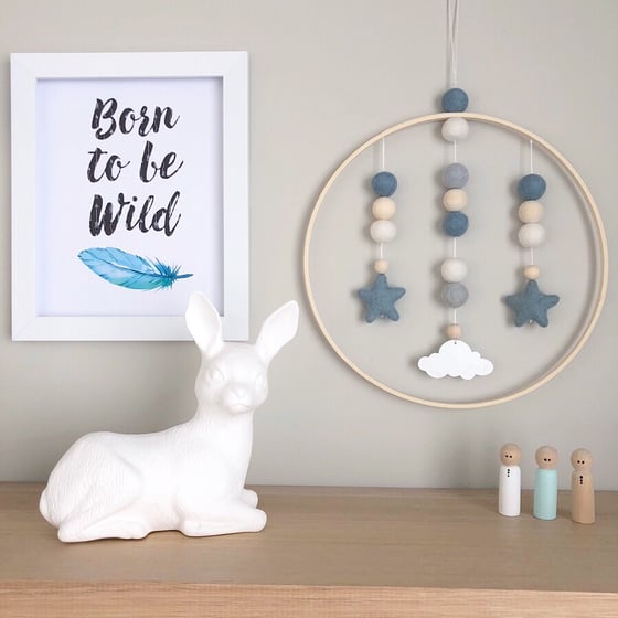 Image of Hanging Framed Picture Mobiles - 30cm