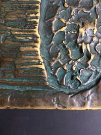 Image 2 of Sculptural Art Door Handle & Keyhole Plate