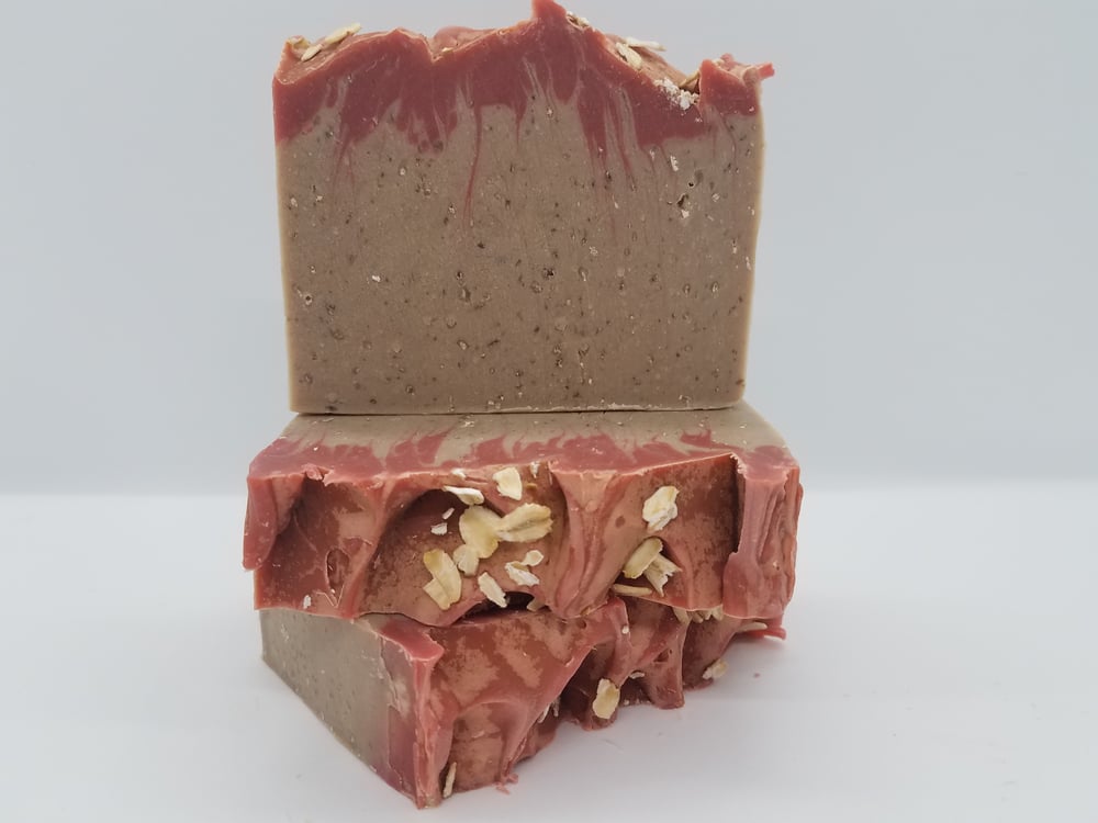 Image of Cherry Almond handmade goat milk soap
