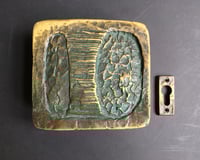 Image 5 of Sculptural Art Door Handle & Keyhole Plate