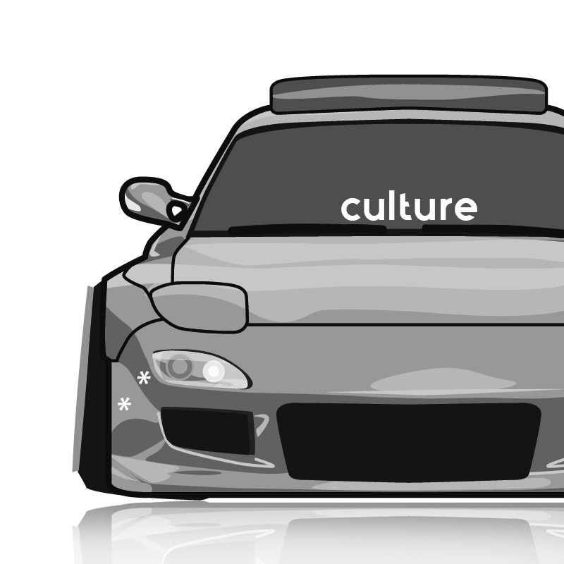 Lower Windshield Banner (TEAM EXCLUSIVE) Car Culture
