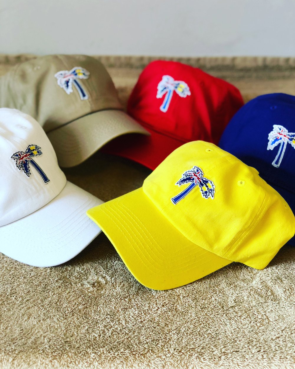 band merch dad hats