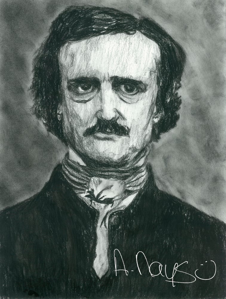 Edgar Allan Poe Amanda Nays Art