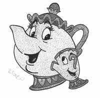 Image 2 of Mrs. Potts and Chip