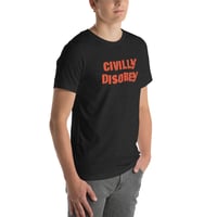 Image 6 of Civilly Disobey Anarchist's Unisex t-shirt