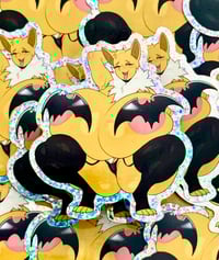 Tango Halloween Glitter Sticker