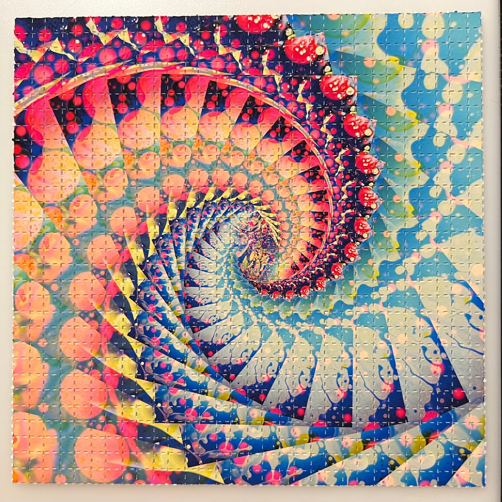 Liquid Light Lab PsychoTropical Blotter Art Liquid Light Lab