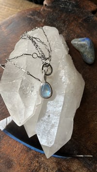 Image 1 of Moonstone pebble necklace 