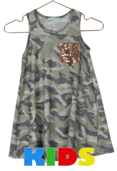 Image of CAMO DRESS