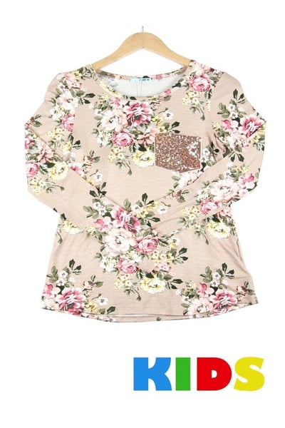 Image of FLORAL LONG SLEEVE 