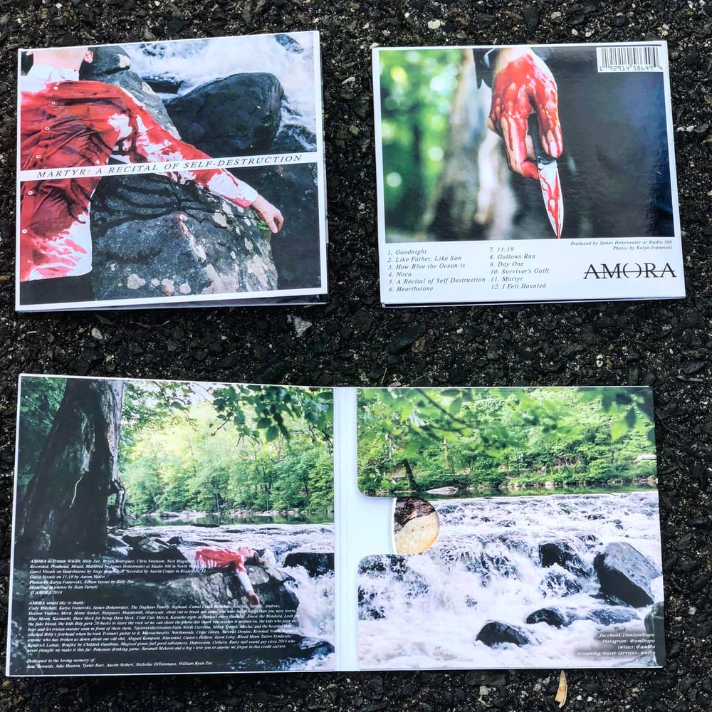Image of "Martyr: A Recital of Self Destruction" CD