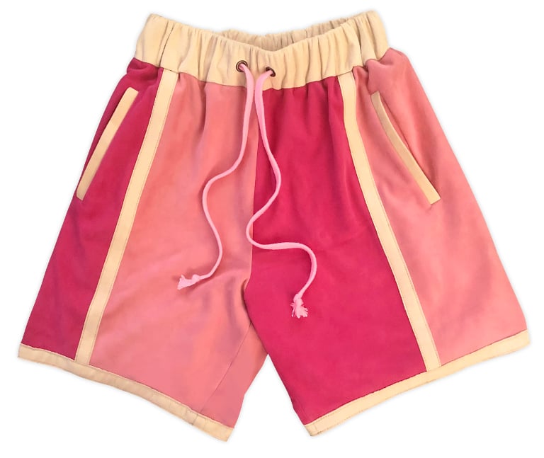 Image of 'DARRYL' suede athletic short