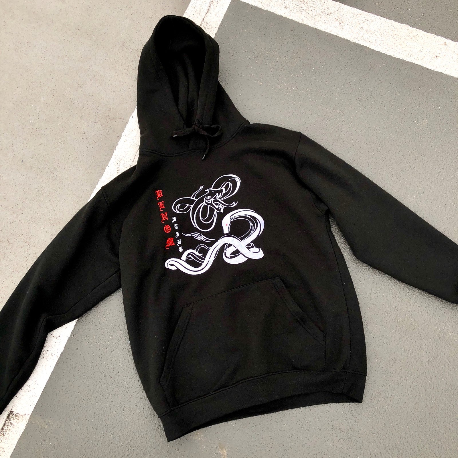 black venom hoodie