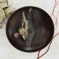 Image 4 of Dark Stoneware Dessert Plate