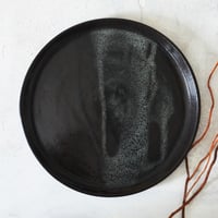 Image 1 of Black serving plate
