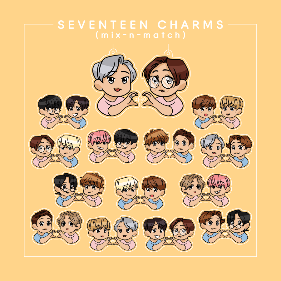 Image of SVT Keychain Charm - 13