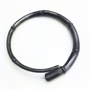 Image of Black Tendril Bangle Bracelet 02