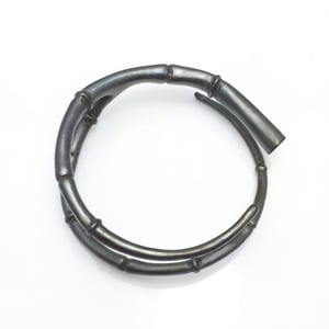 Image of Black Tendril Branch Bangle Bracelet 01