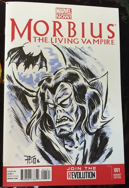 Image of Morbius sketch cover