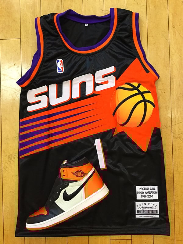 Image of Custom Penny Hardaway BLK