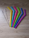 Silicone Straws and lids