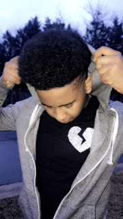 Image of glitter heart breaker shirt