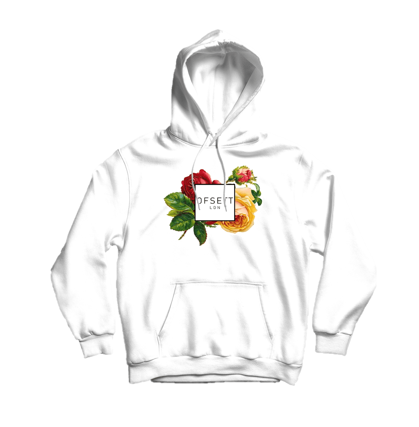 Image of Rose Hoodie (White) - OFSETT