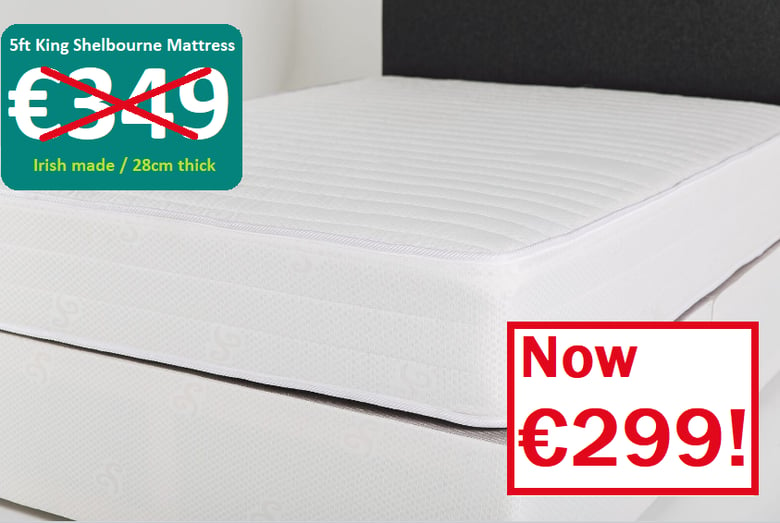 Image of 5ft King Size "Shelbourne" Mattress 