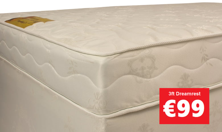 Image of 3ft Single "Dreamrest" Mattress  