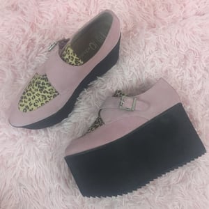 Image of JC Leopard Platform Creeper