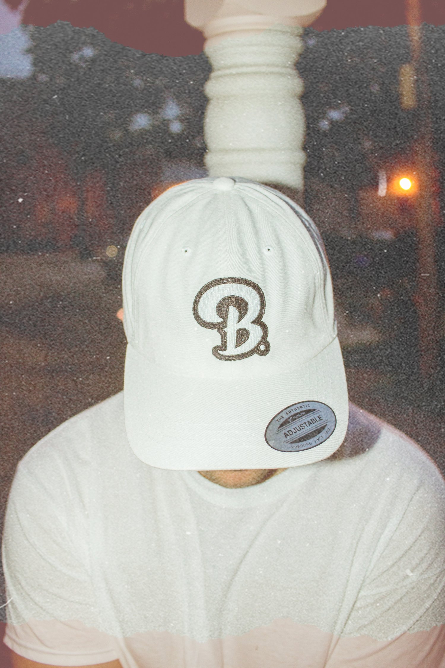 Image of B. Dad Hat (White)