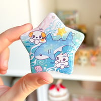 Image 2 of star button pins 
