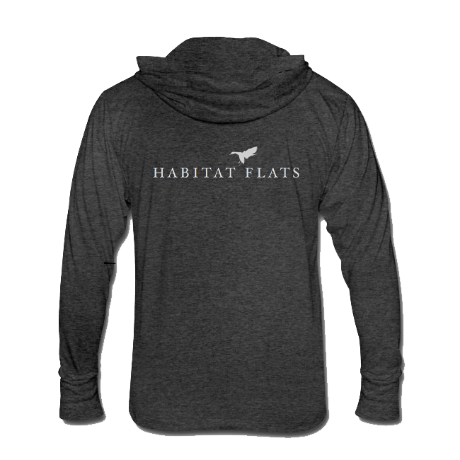 Women's Black Heather HF Hoodie Habitat Flats Shop