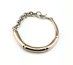 Image of TENDRIL BRACELET WITH SILVER LINKS