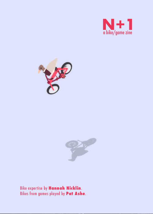 Image of DIGITAL COPY - N+1 Bikes in Games Zine