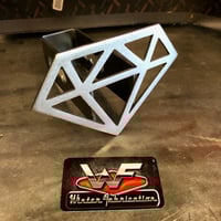 Image 1 of Diamond Shape Hitch Cover