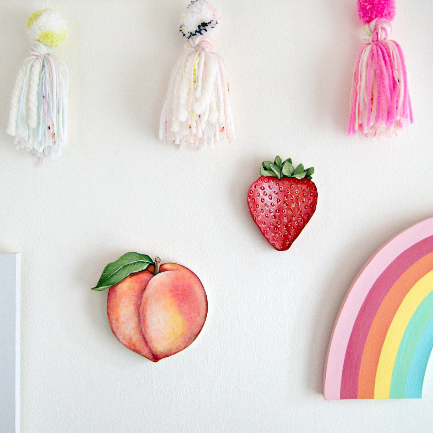 Image of Strawberry  plaque 