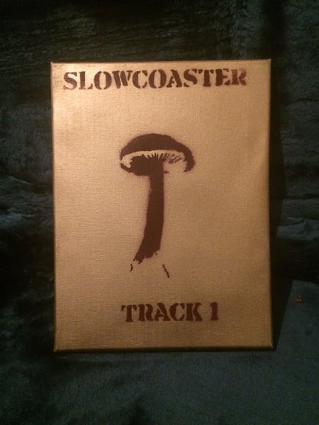 Image of Slowcoaster EP “Track 1” album canvas
